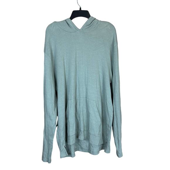 Alternative Sweaters - Alternative Women's Green Long Sleeve Hooded Sweatshirt Size XXL‎